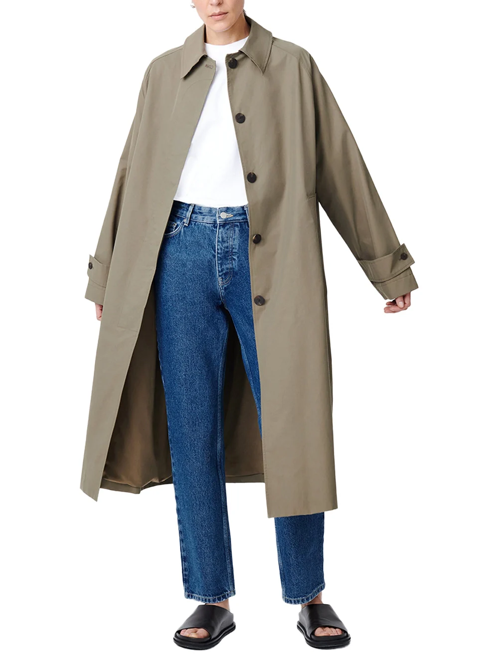 Studio Nicholson Holin Coat Dark Dusk - Image 2