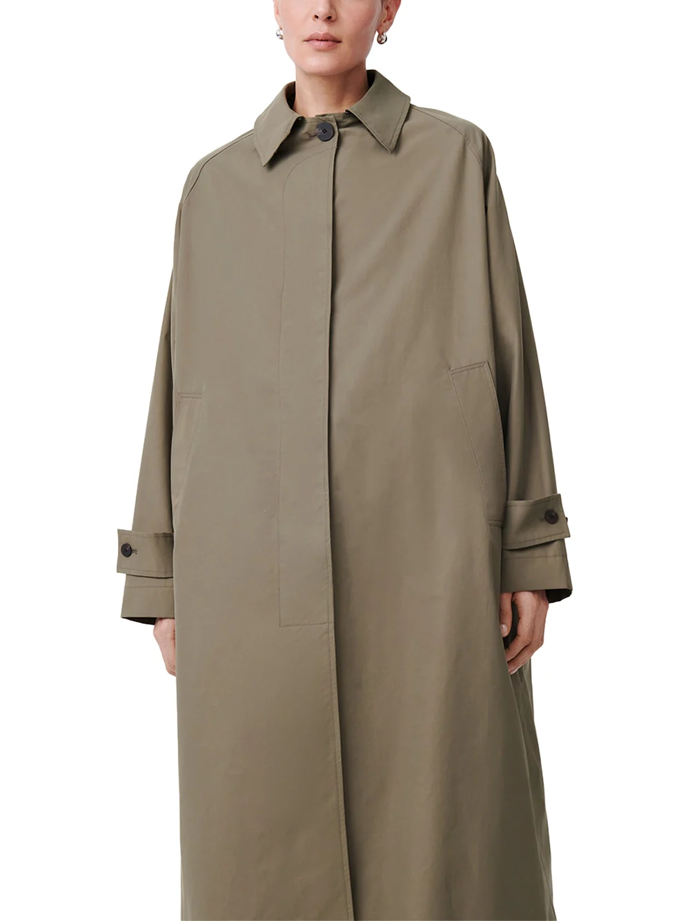 Studio Nicholson Holin Coat Dark Dusk - Image 3