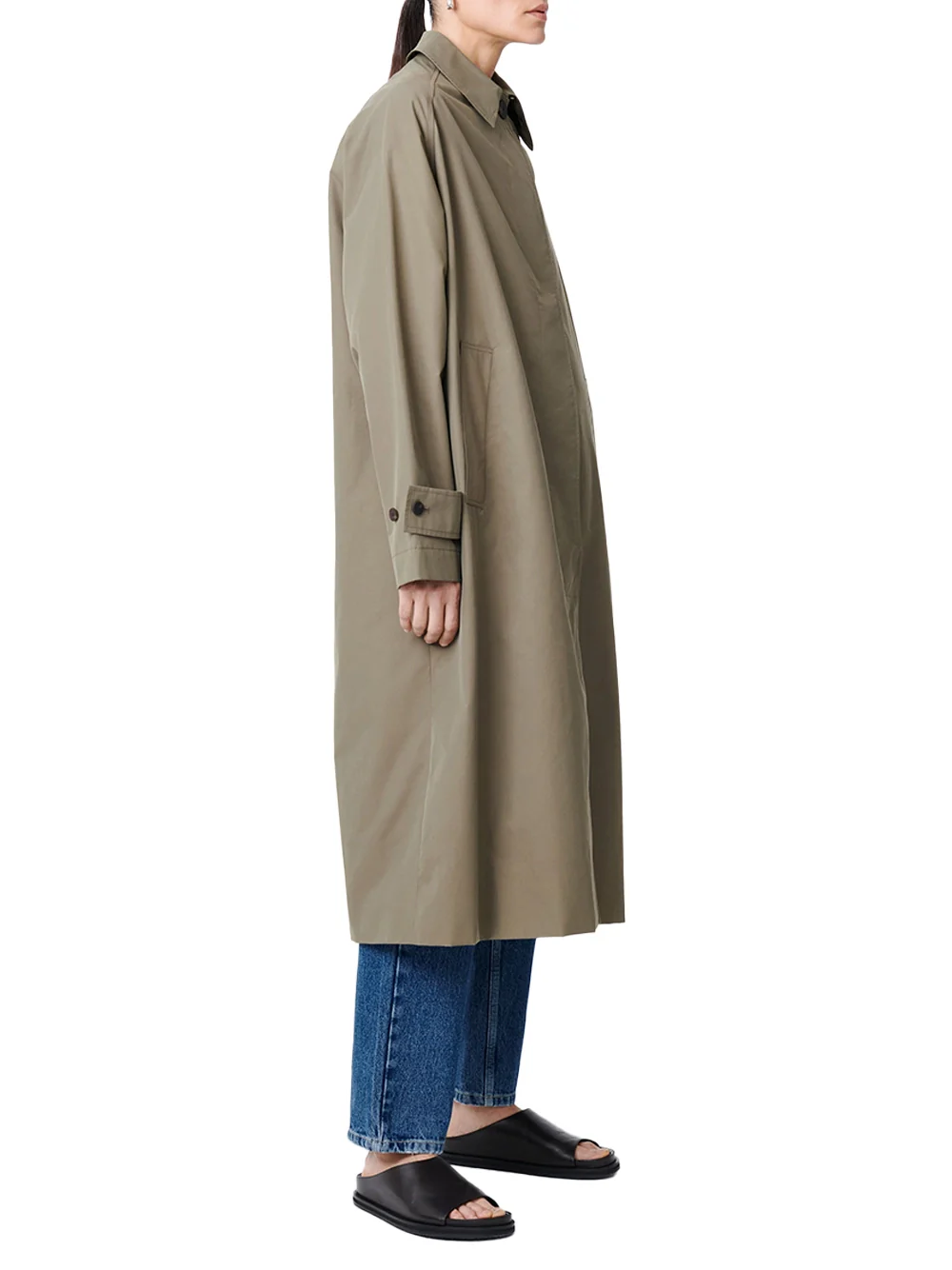 Studio Nicholson Holin Coat Dark Dusk - Image 6