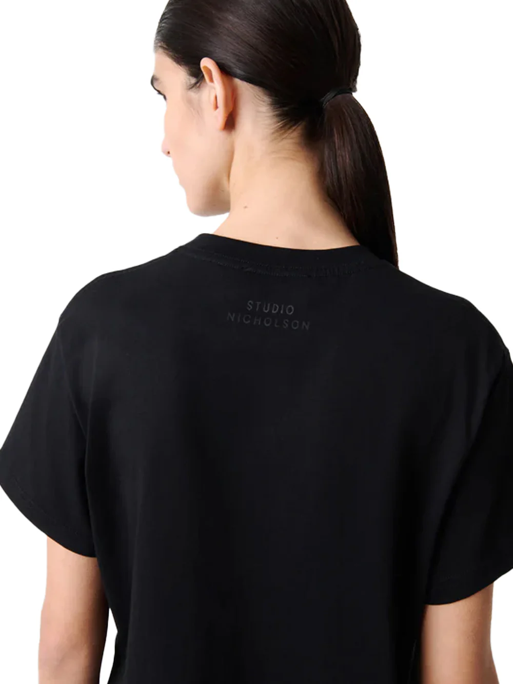 Studio Nicholson marine t-shirt Black - Image 5
