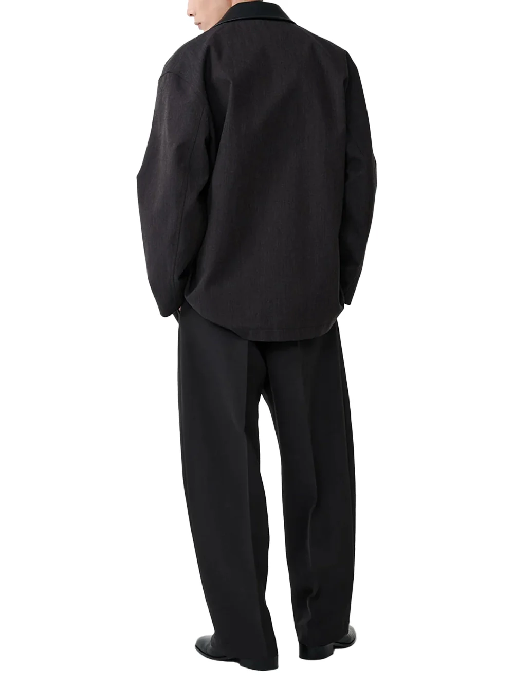 Studio Nicholson Meter Jacket Brown Marl - Image 9