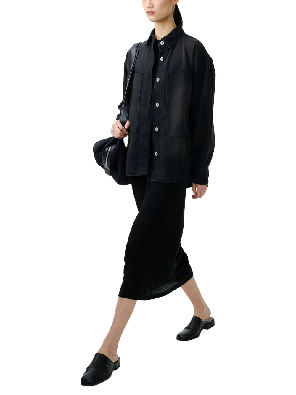 Studio Nicholson Milner Dress Black - Image 2