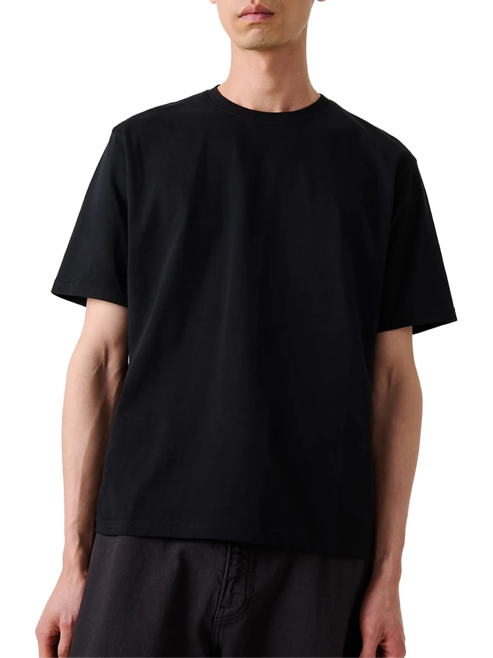 Studio Nicholson Rond T-Shirt Black - Image 3