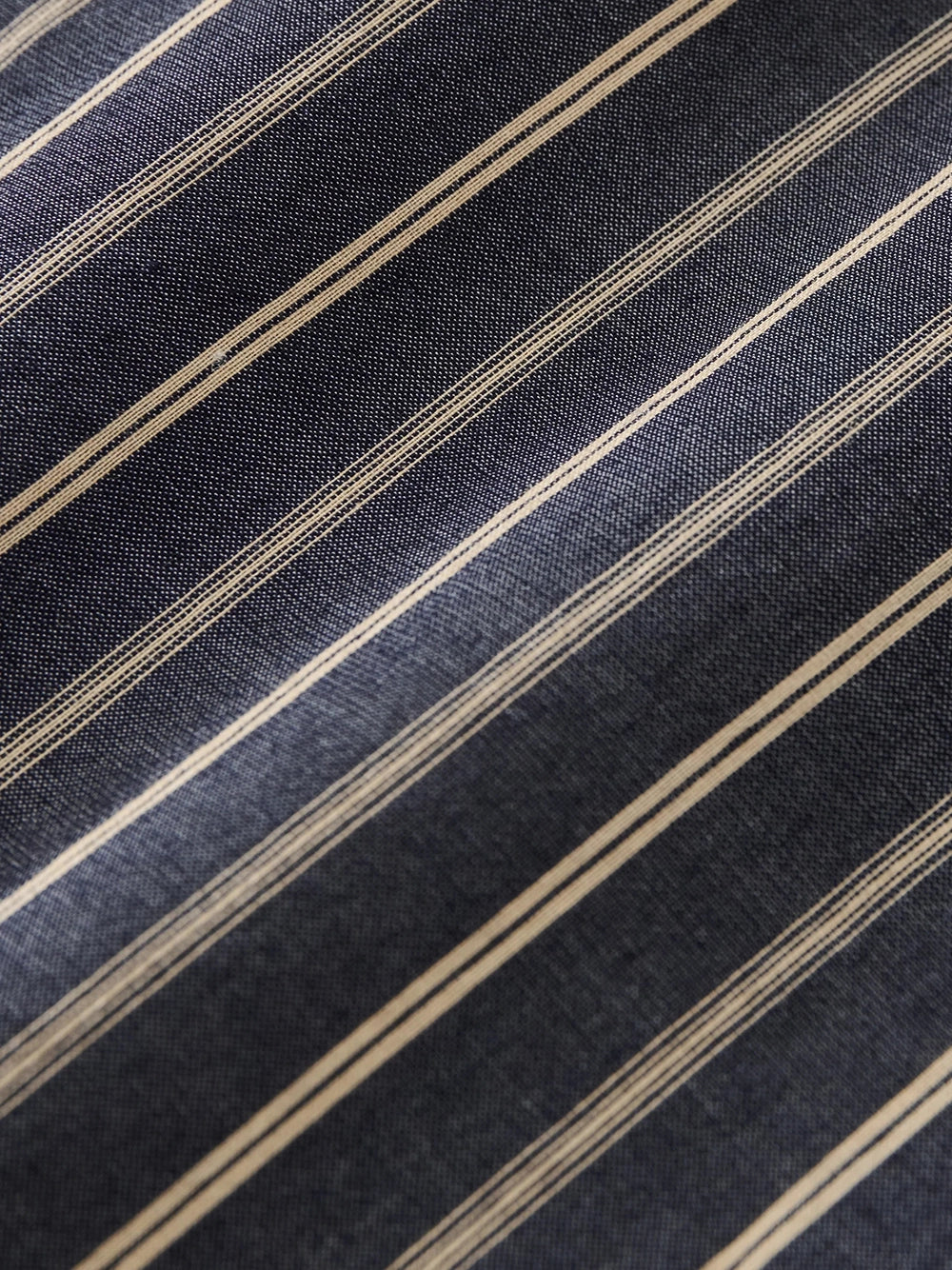 Studio Nicholson Rouen Shirt Indigo Stripe - Image 9