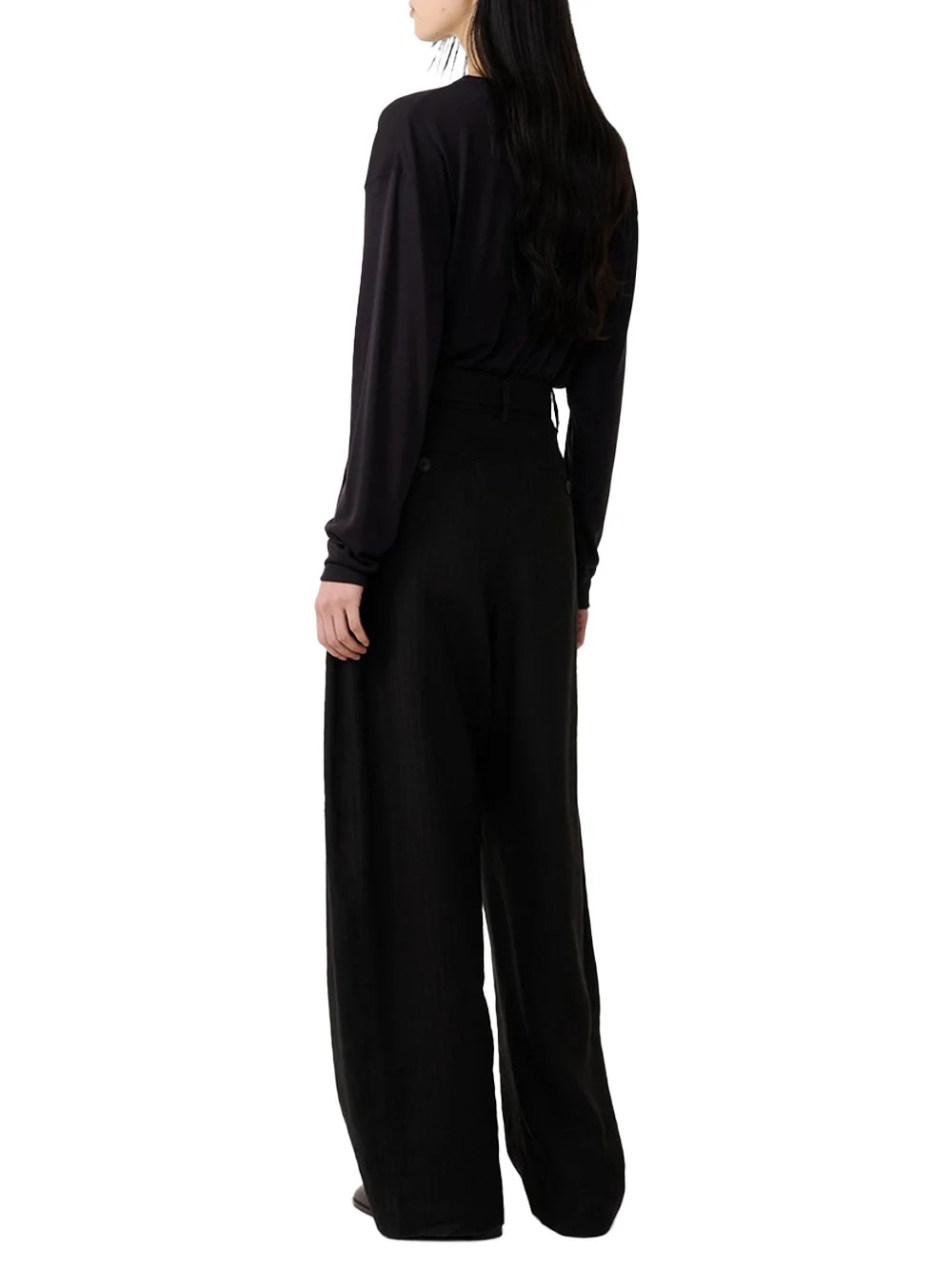 Studio Nicholson Rutas Jersey Black Grape - Image 5