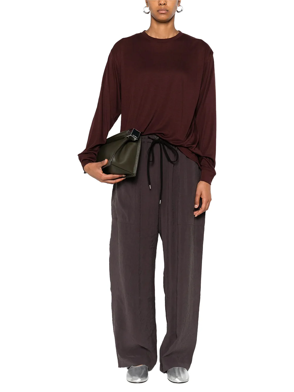 Studio Nicholson Simmons long-sleeve t-shirt Rouge - Image 4