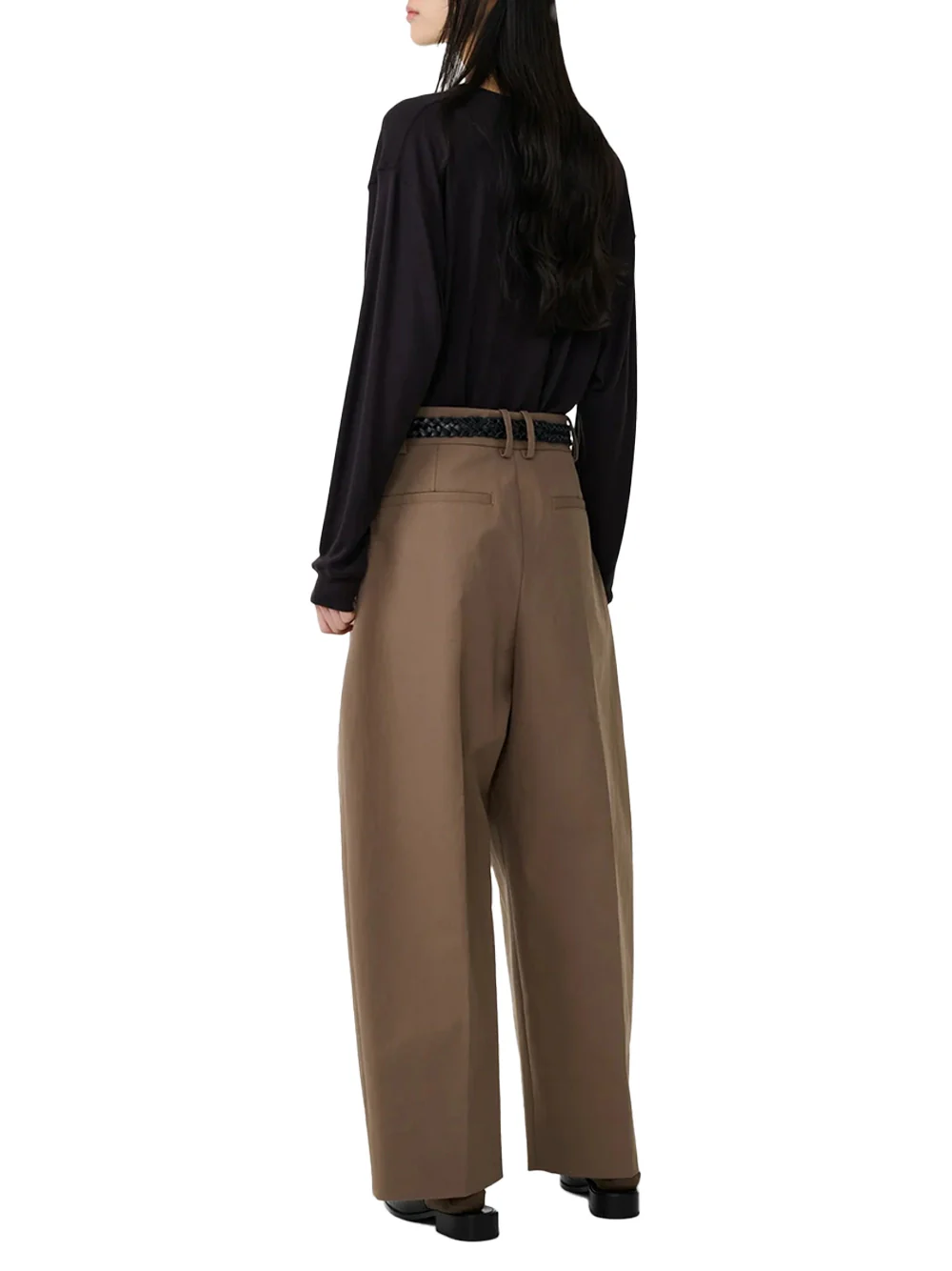Studio Nicholson Simmons Top Black Grape - Image 4