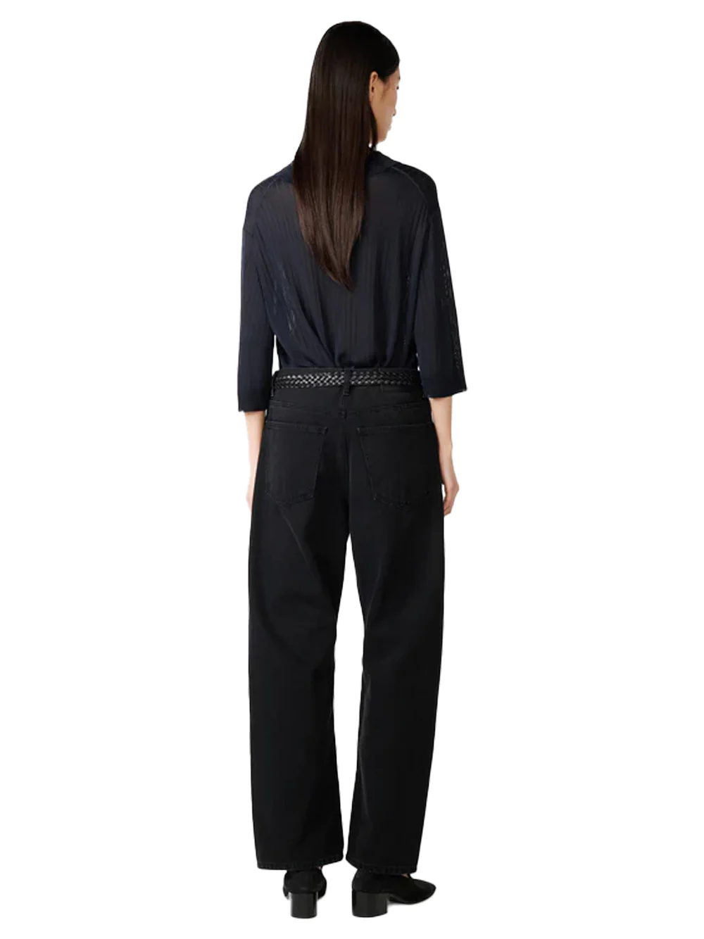 Studio Nicholson Denjo Denim Pant Washed black - Image 5
