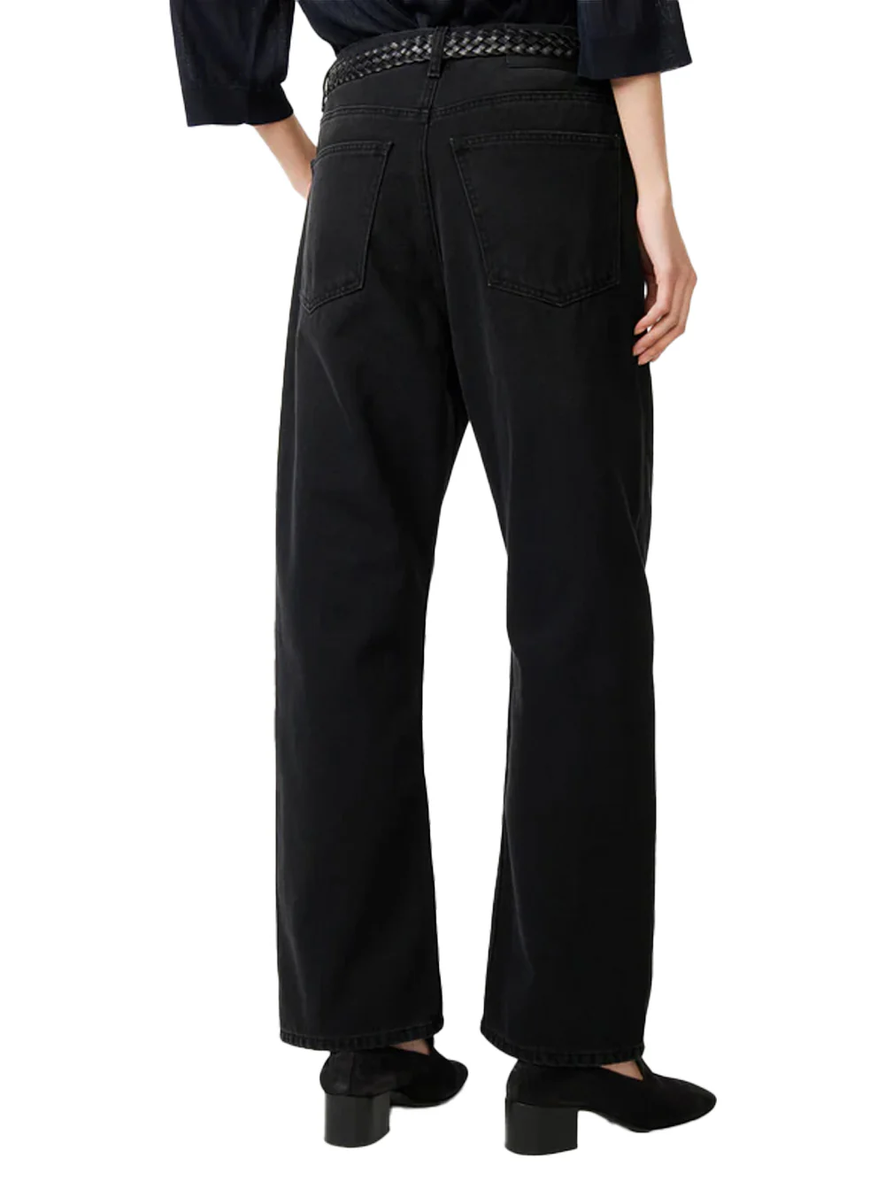 Studio Nicholson Denjo Denim Pant Washed black - Image 7