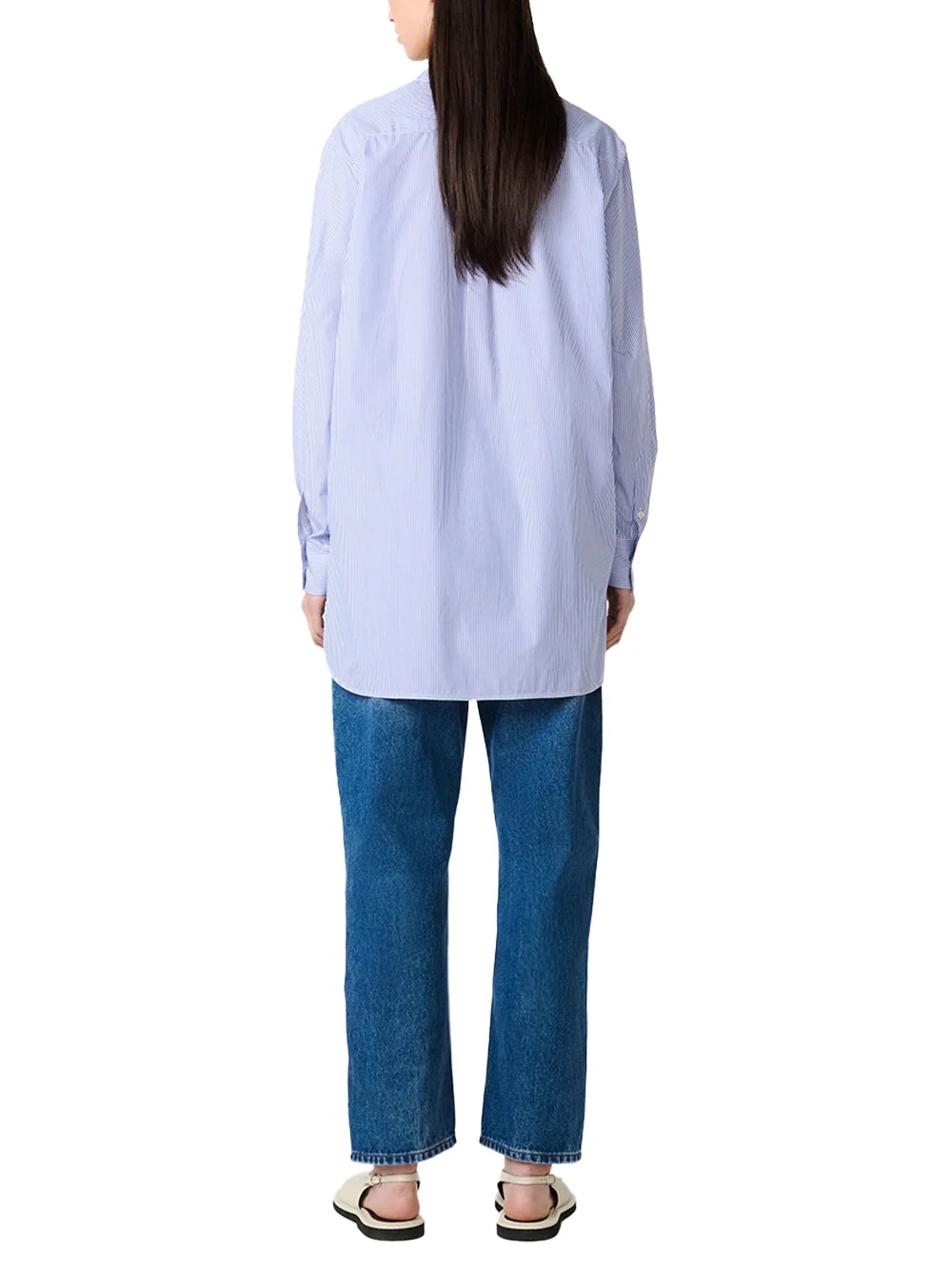 Studio Nicholson Denjo Denim Pant Worn wash indigo - Image 6