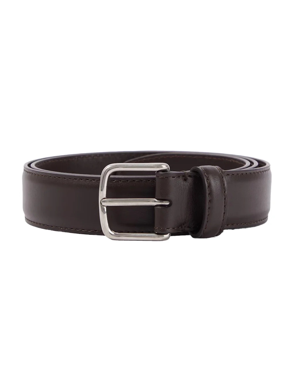 The Row Classic Belt Dark Brown Ans - Image 2