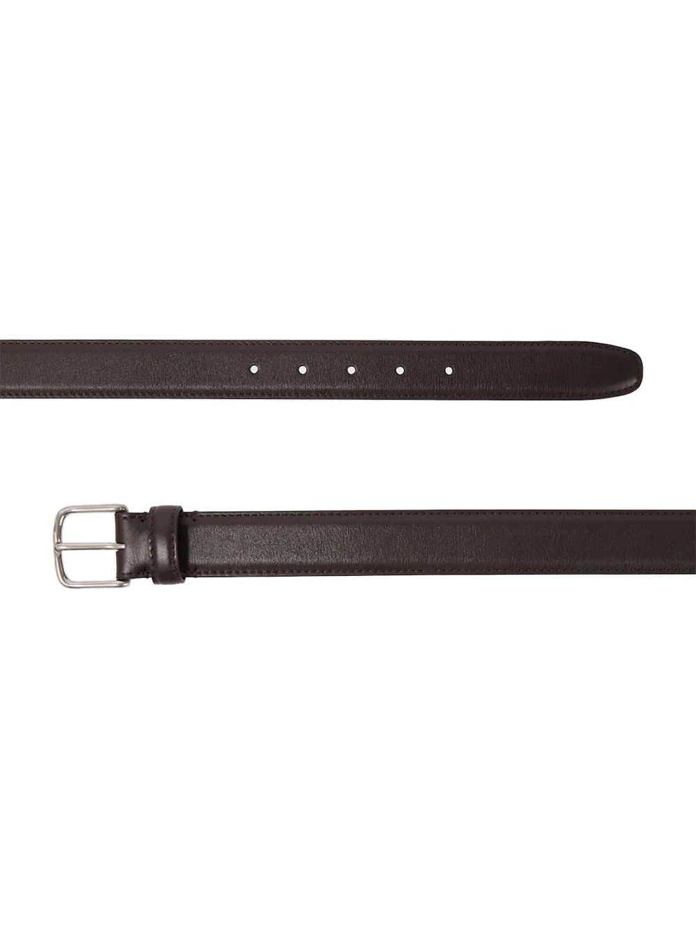 The Row Classic Belt Dark Brown Ans - Image 3