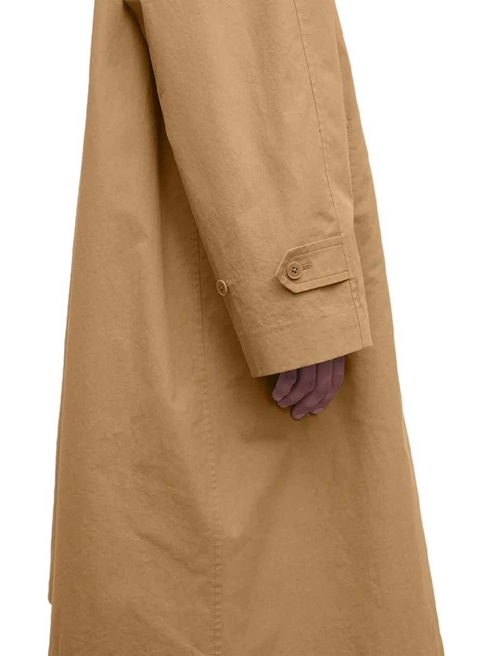 The Row Drayton Coat Army Beige - Image 4