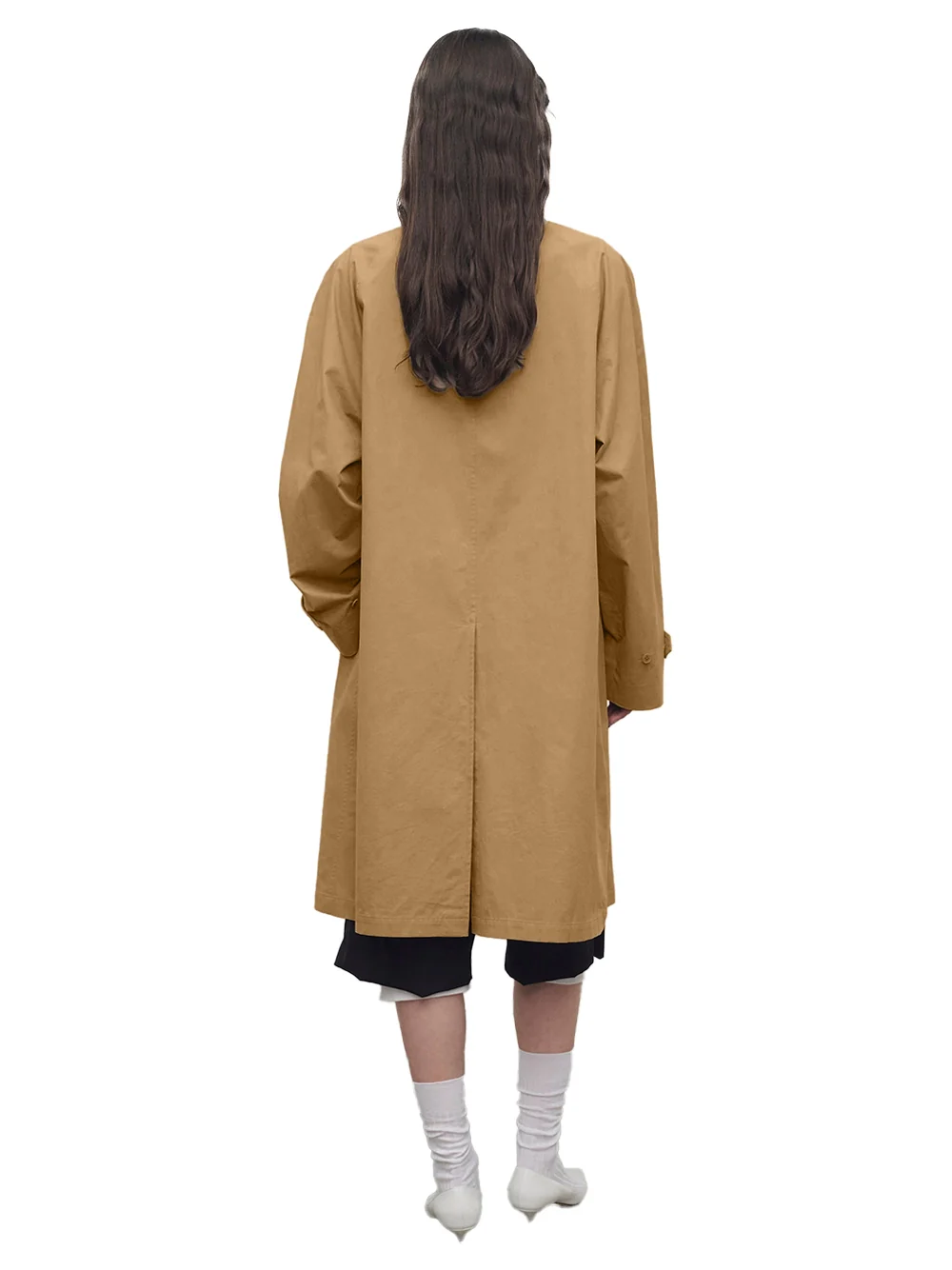 The Row Drayton Coat Army Beige - Image 5