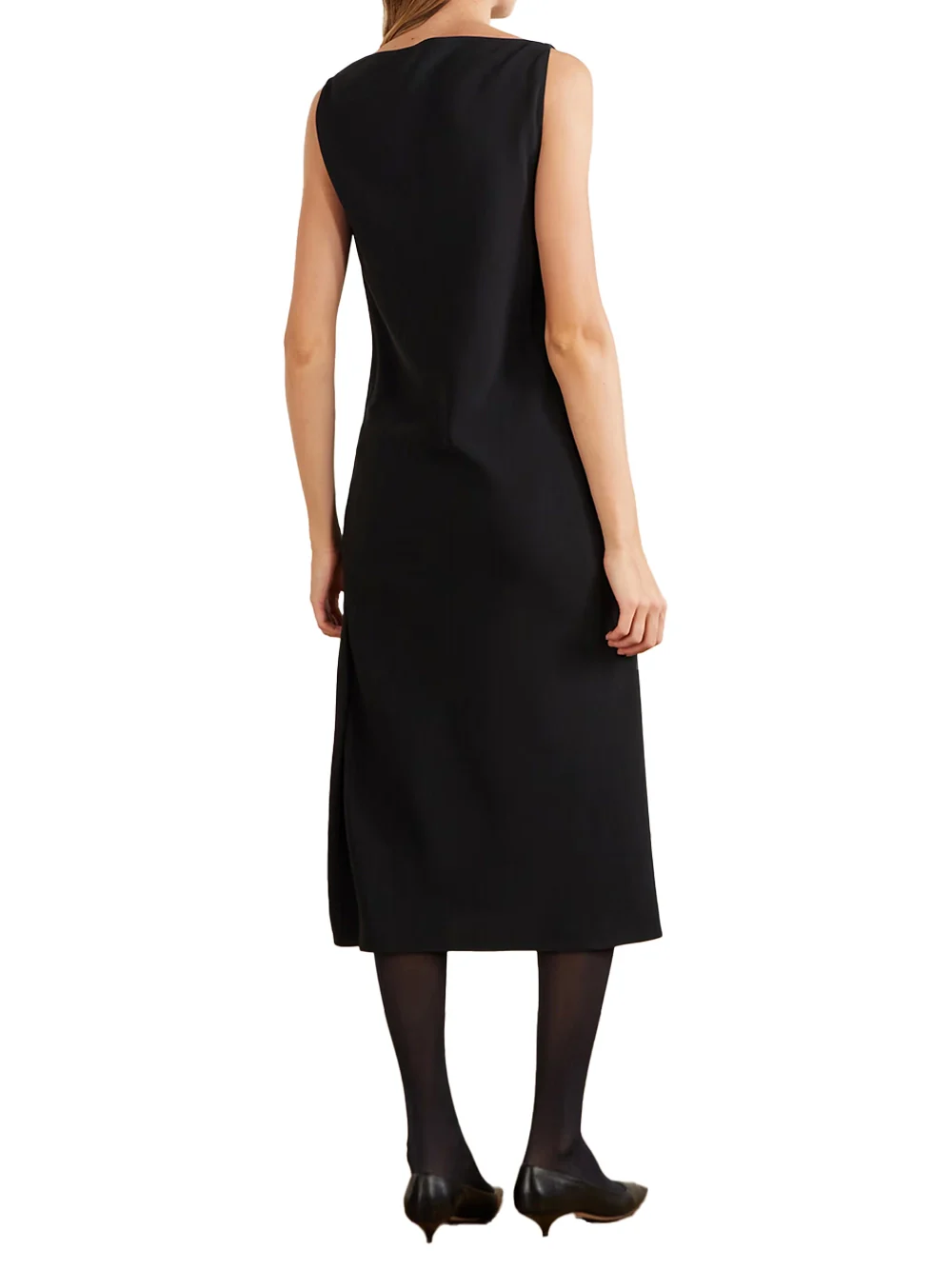 The Row Ender Dress Black - Image 4