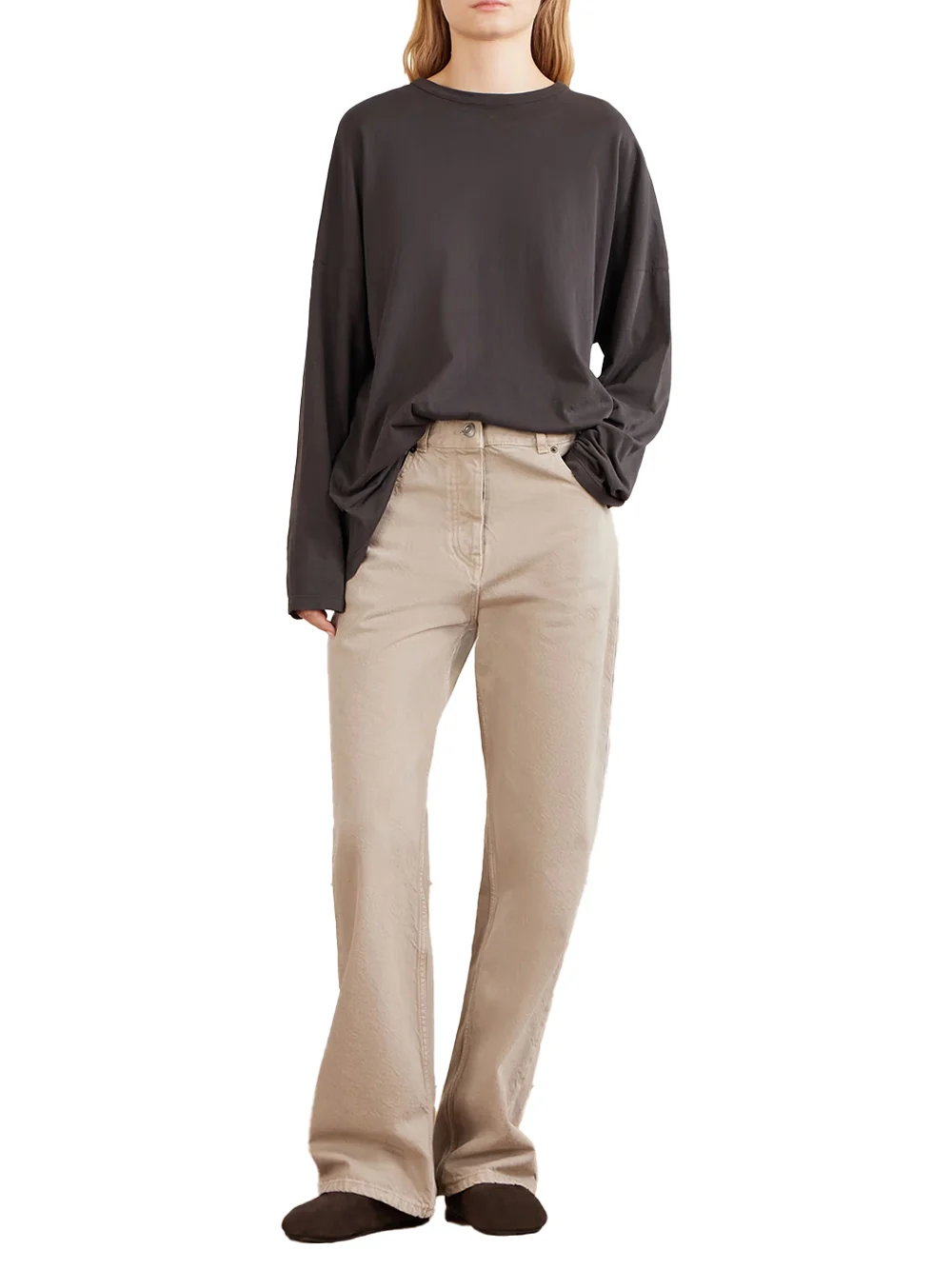The Row Floris Top Brown - Image 2