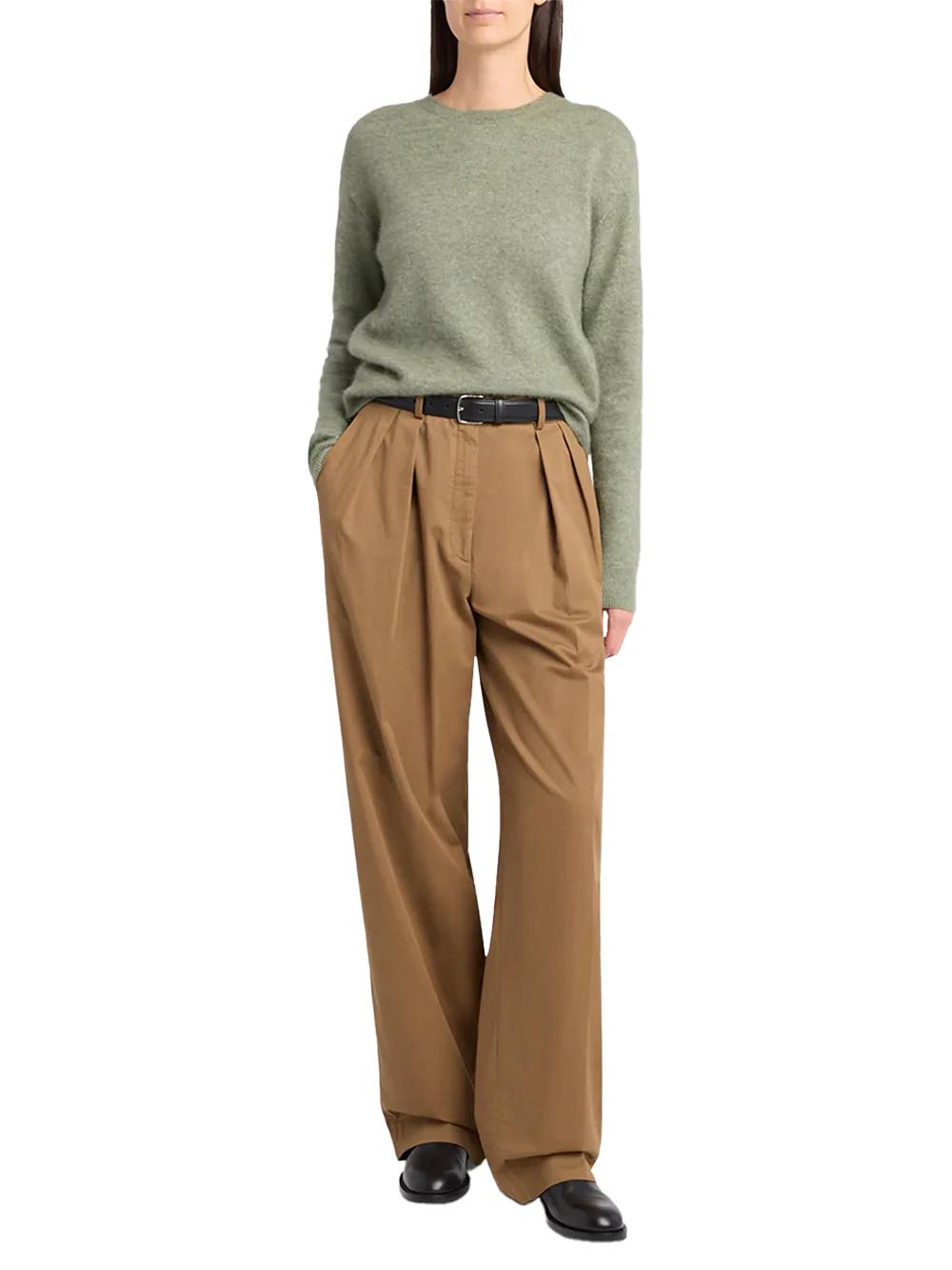 The Row Igor Pant Dark Sand - Image 3