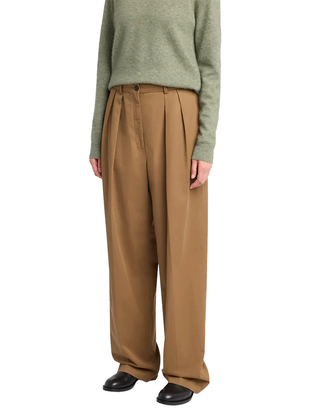 The Row Igor Pant Dark Sand - Image 4