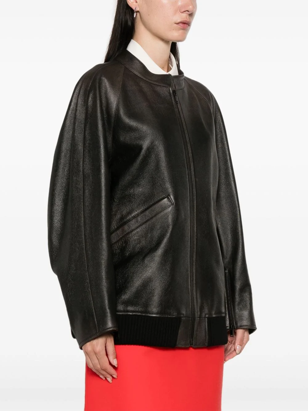 The Row kengia jacket Dark brown - Image 3