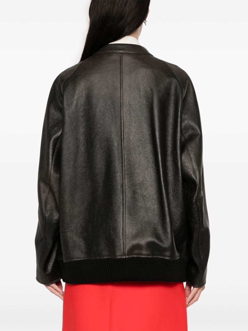 The Row kengia jacket Dark brown - Image 5