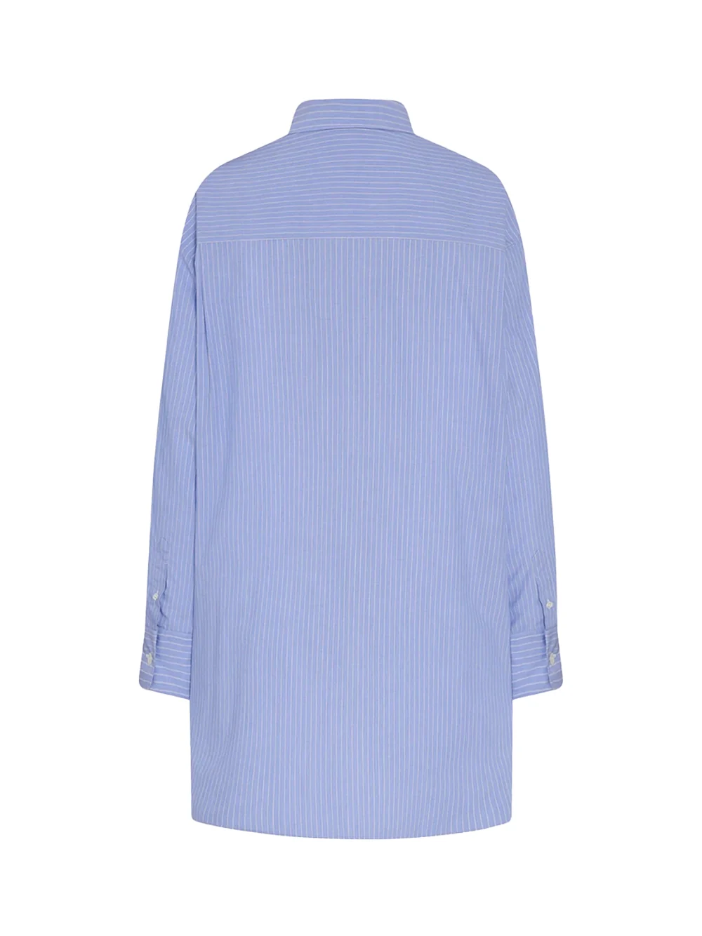 The Row Luka Shirt Blue White - Image 2