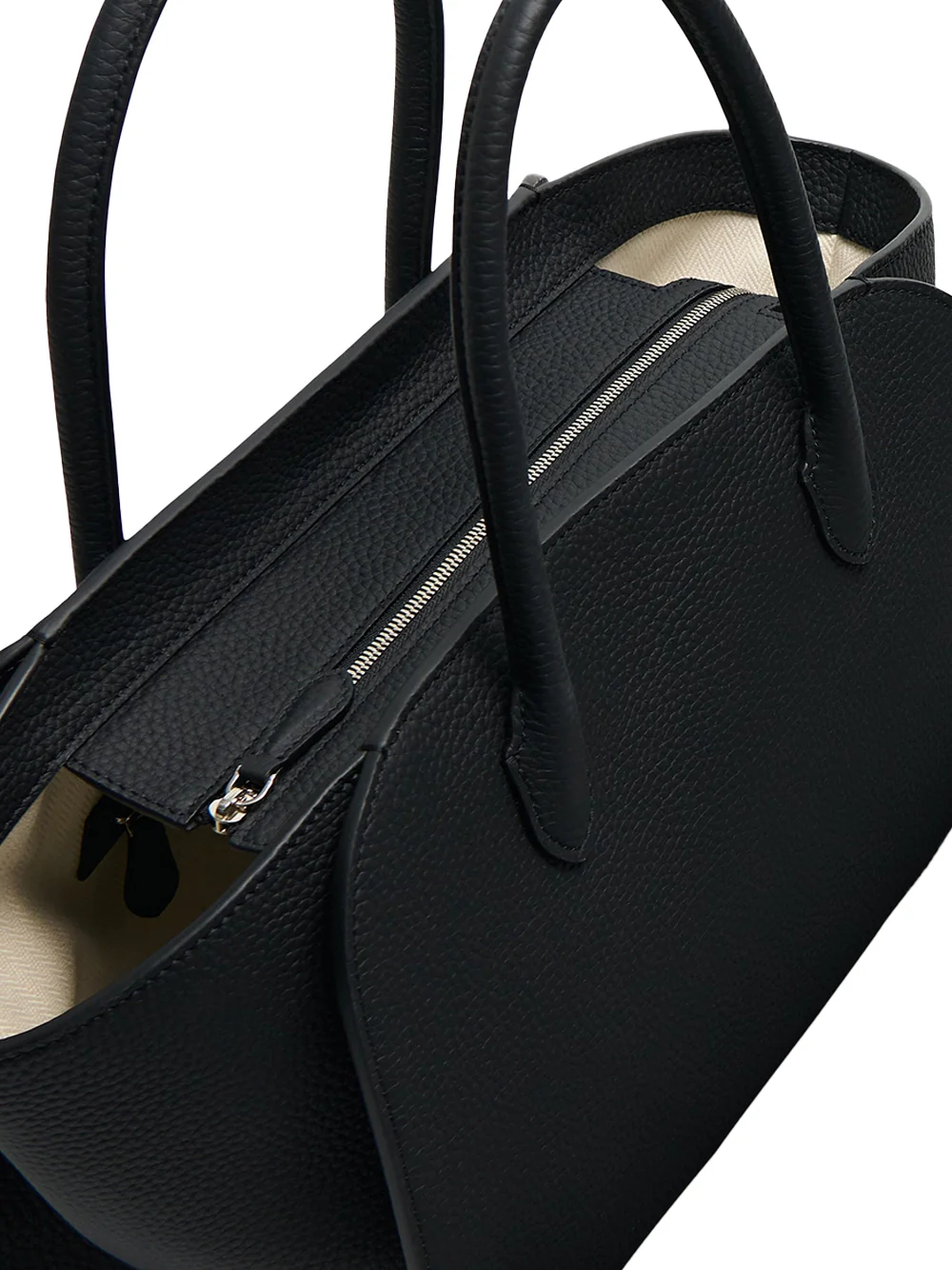 The Row Marlo 12 bag Black Ans - Image 4