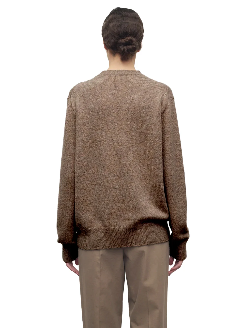 The Row Noval Sweater Chestnut Brown - Image 6