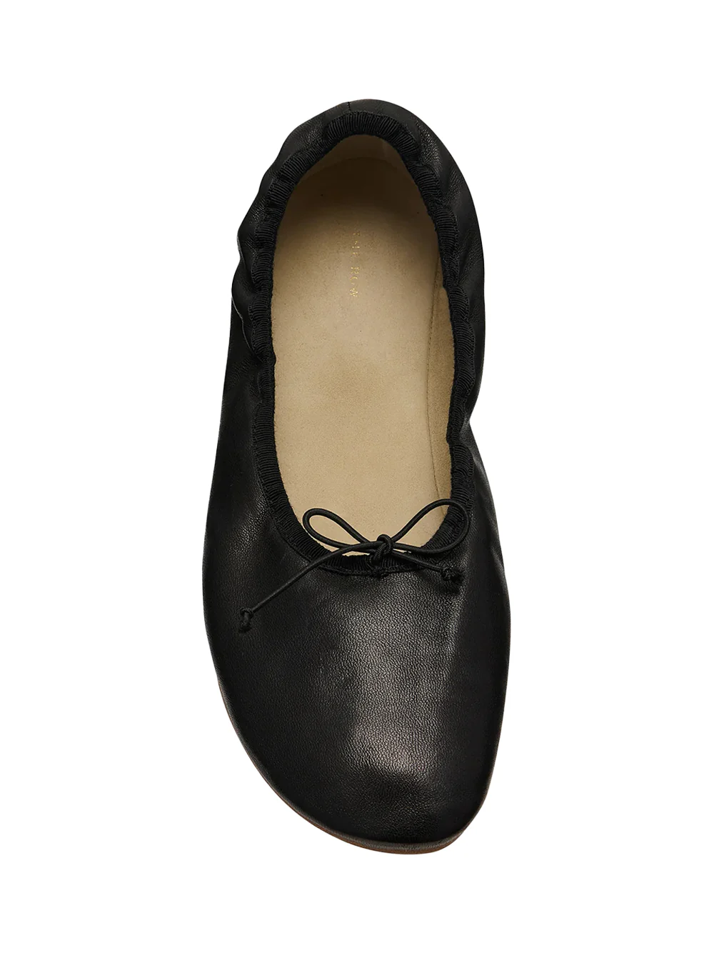 The Row Round Ballet Flat Black - Image 4