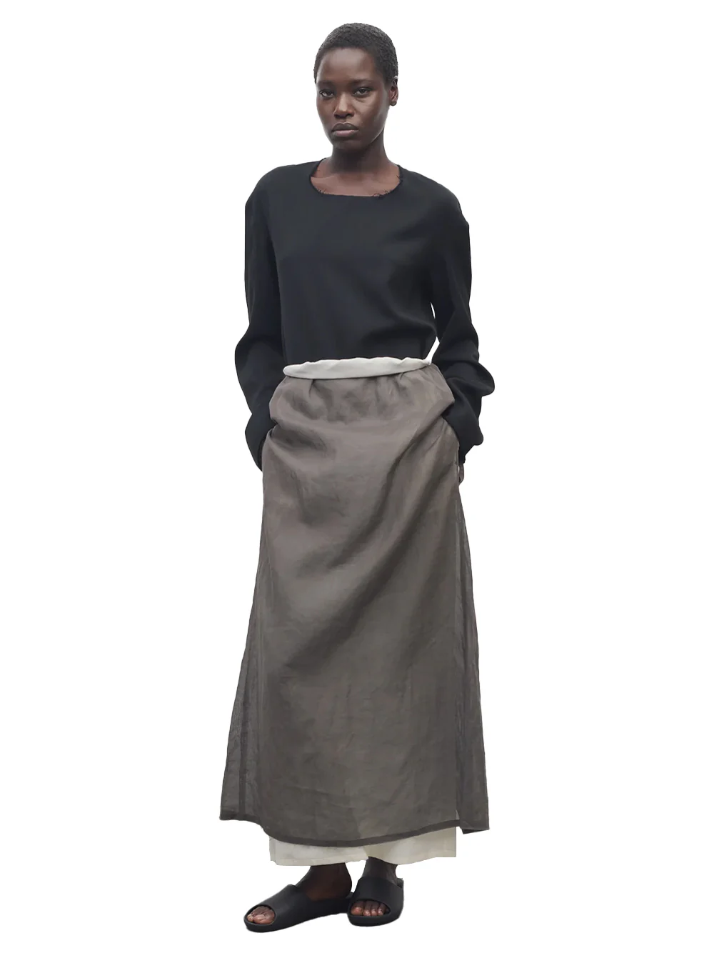 The Row zaira skirt Brown - Image 4
