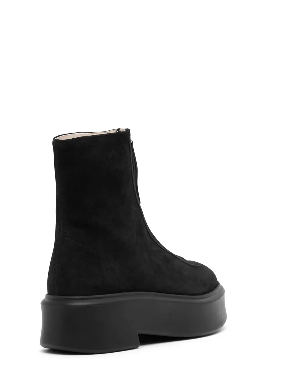 The Row Zipped Boot Black - Image 5