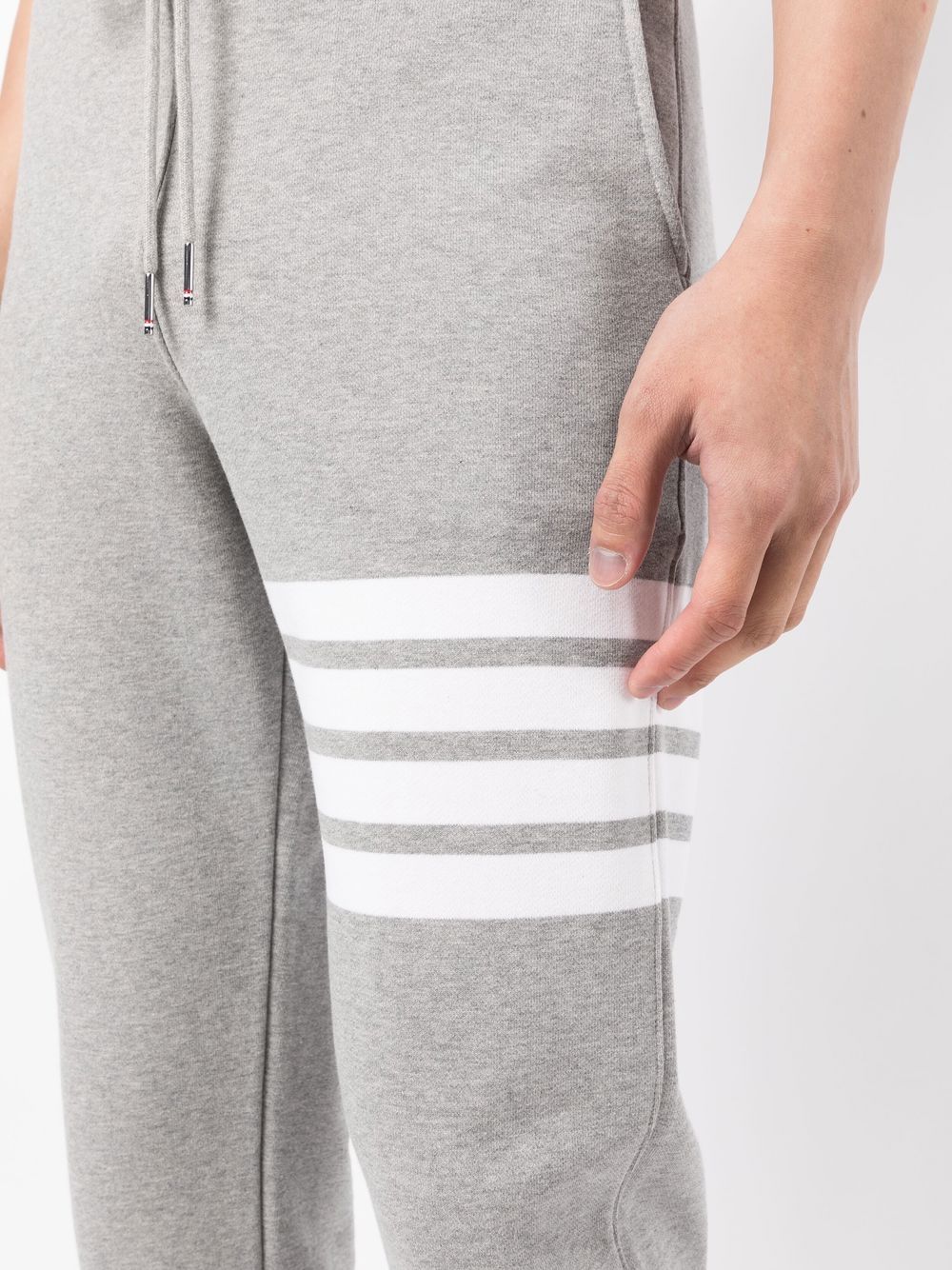 Thom Browne Engineered 4-Bar Jersey Sweatpant - Image 5