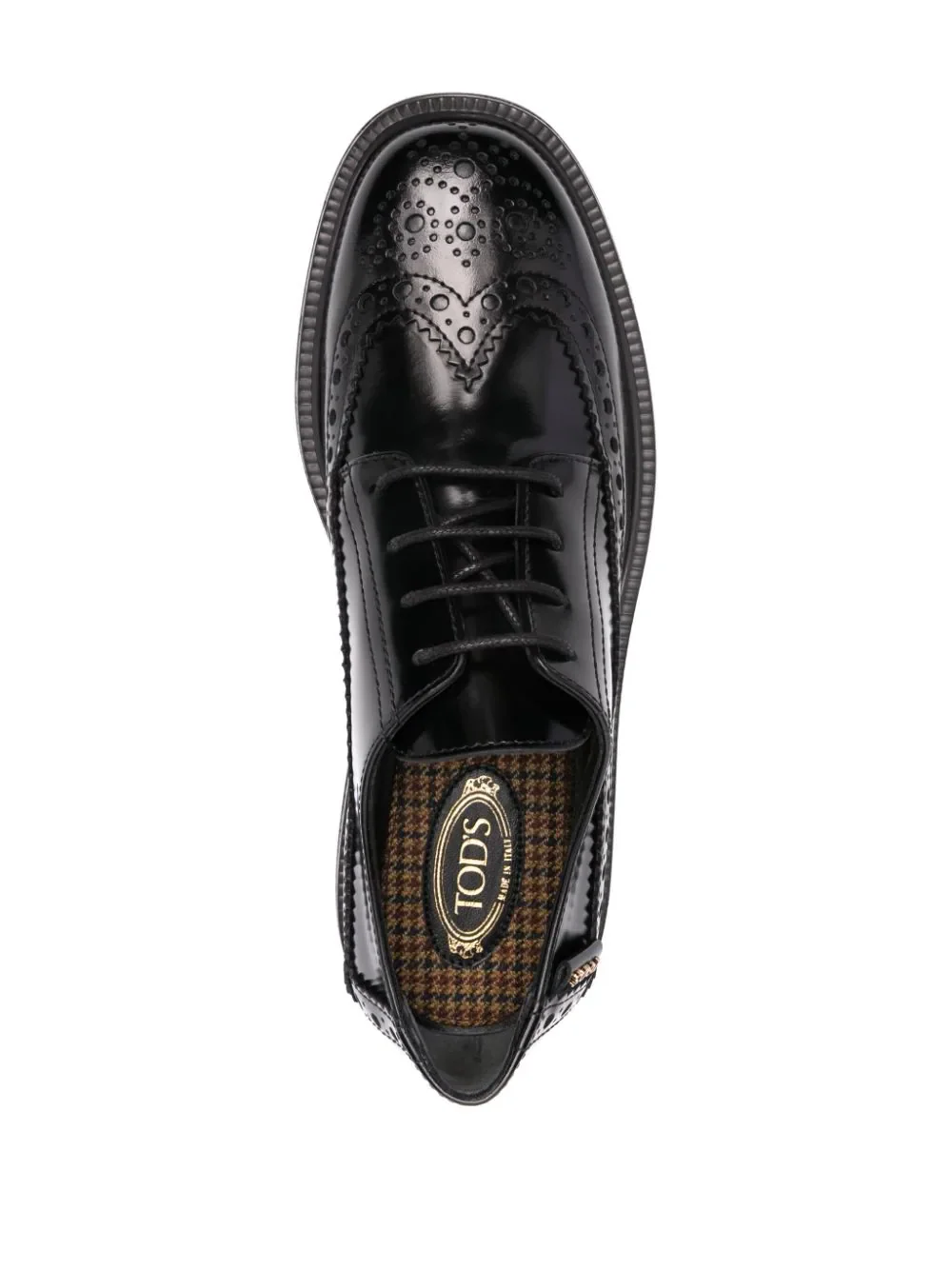 TOD’S Lace-Ups Leather Oxford Black - Image 5
