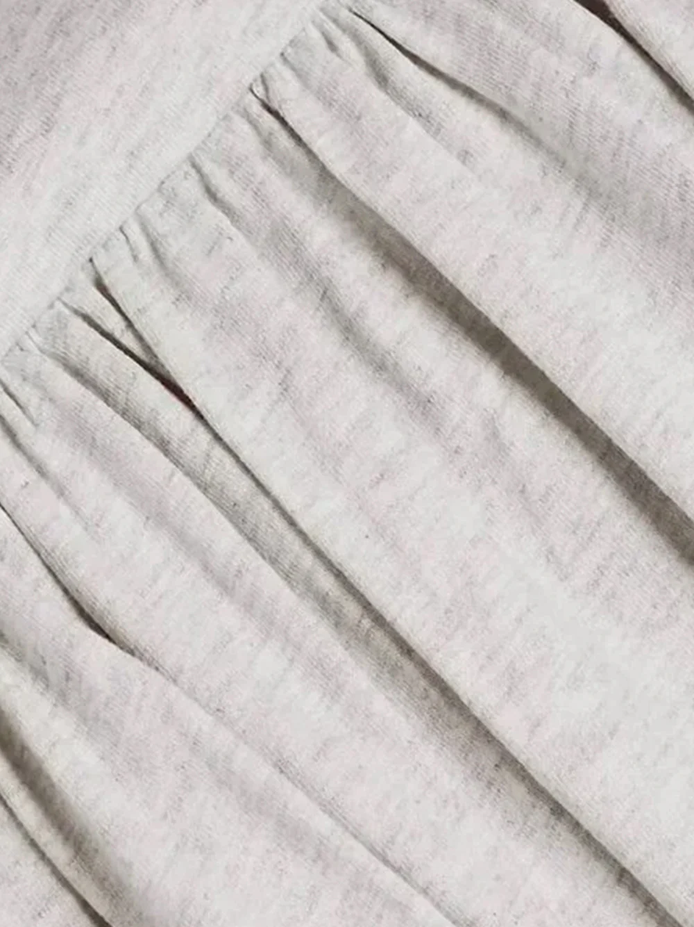 Toteme cotton tea dress P.grey melange - Image 6