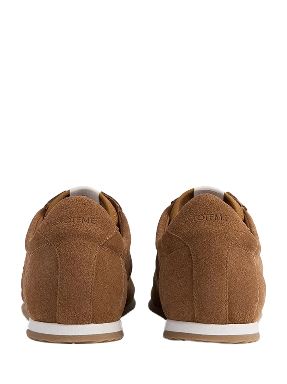 Toteme Flex Suede Sneakers Copper - Image 7