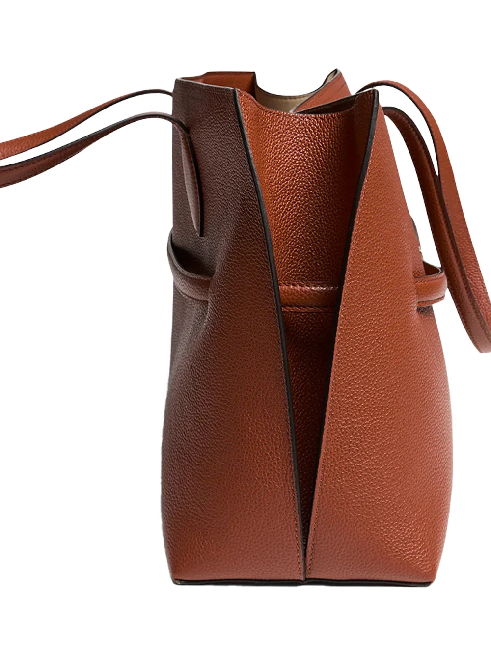 Toteme Leather Lounge Tote Sienna - Image 7