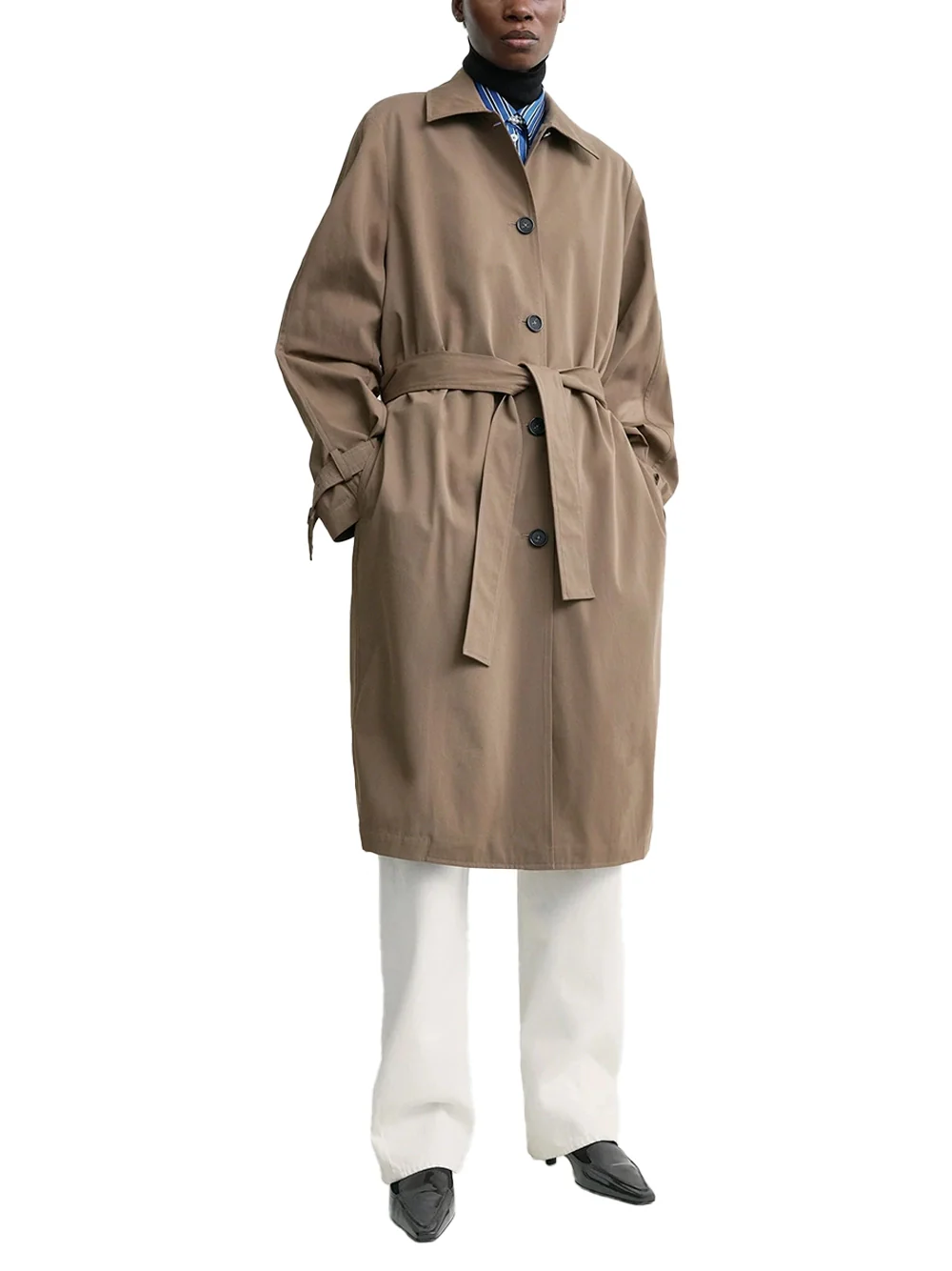 TOTEME Light Spring Trench Hazel - Image 3