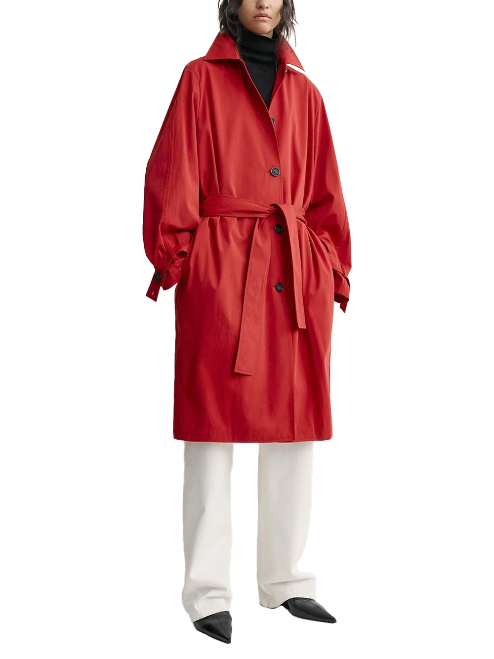 Toteme Light Spring Trench Poppy - Image 4