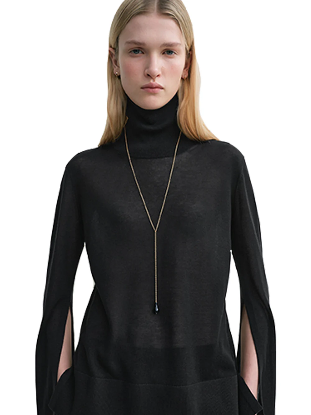 Toteme S. Sleeve Turtleneck Black - Image 6
