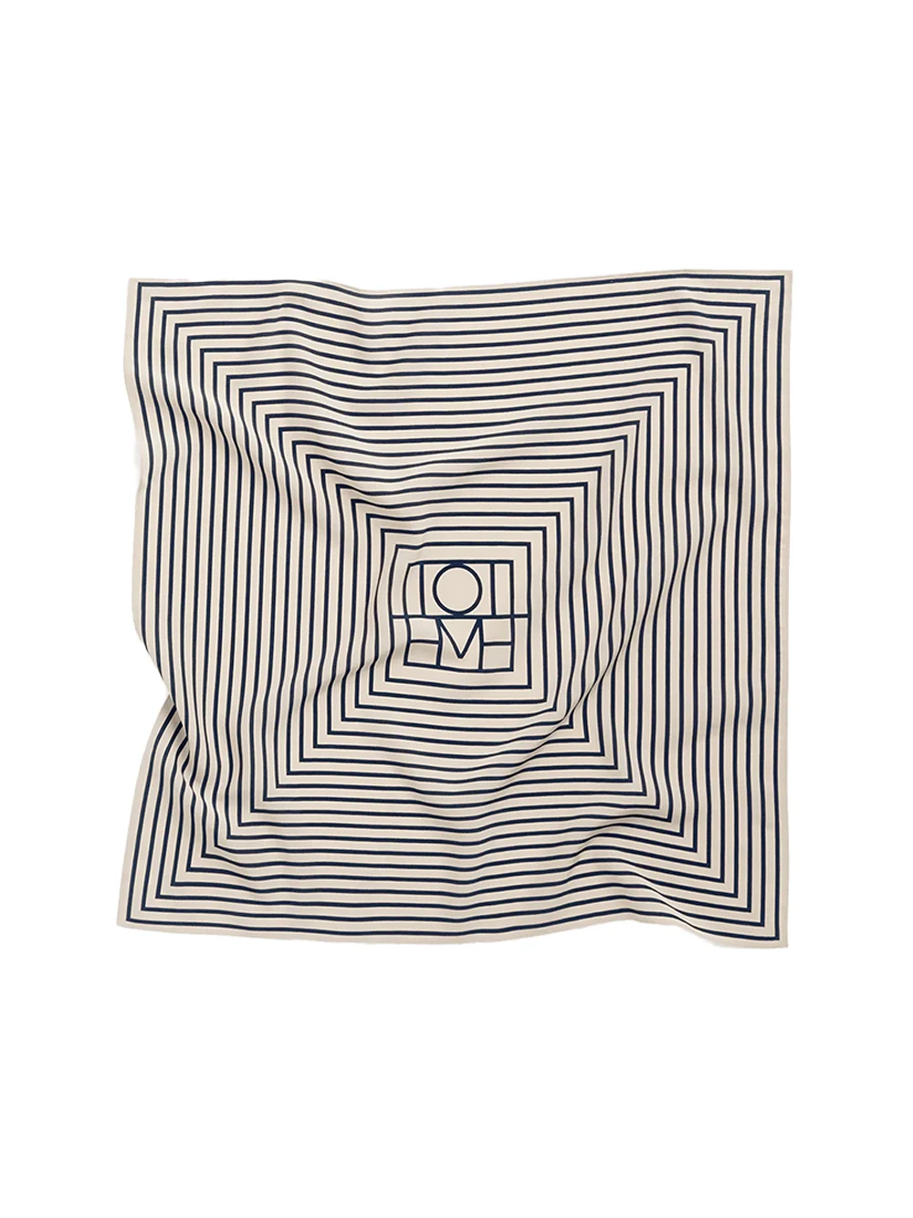 Toteme Silk Scarf Cream - Image 2
