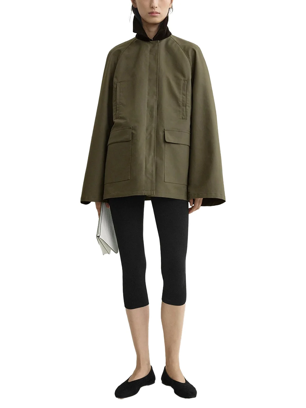 Toteme Summer Jacket Khaki - Image 2