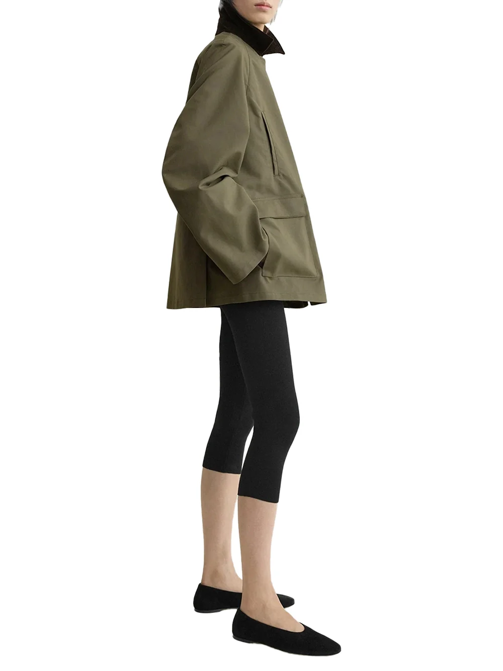 Toteme Summer Jacket Khaki - Image 4