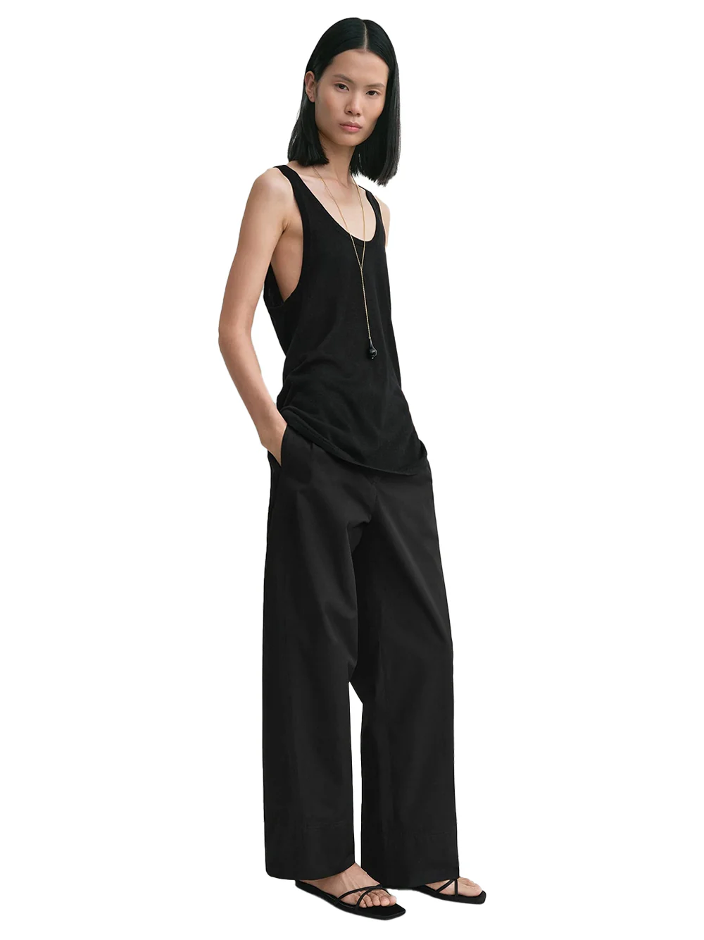 Toteme Tank Top Black - Image 2
