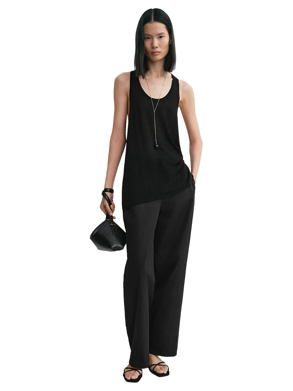 Toteme Tank Top Black - Image 3