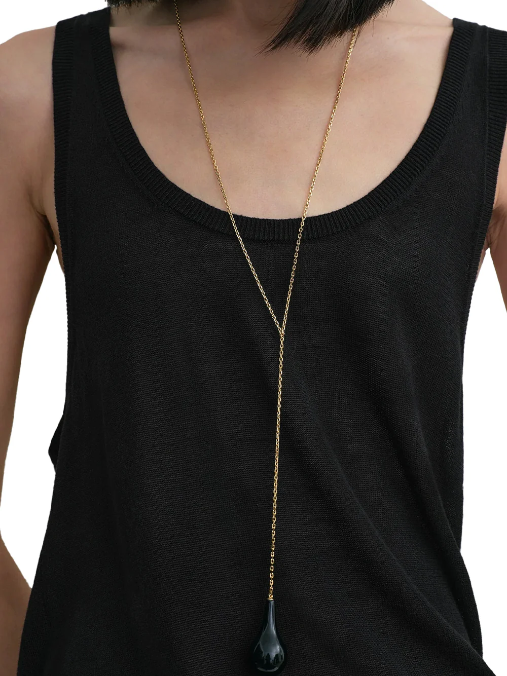 Toteme Tank Top Black - Image 5