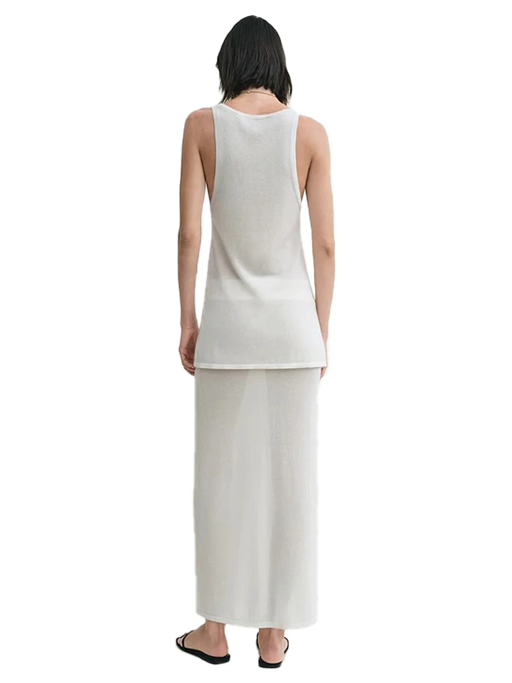 Toteme Tank Top White - Image 4