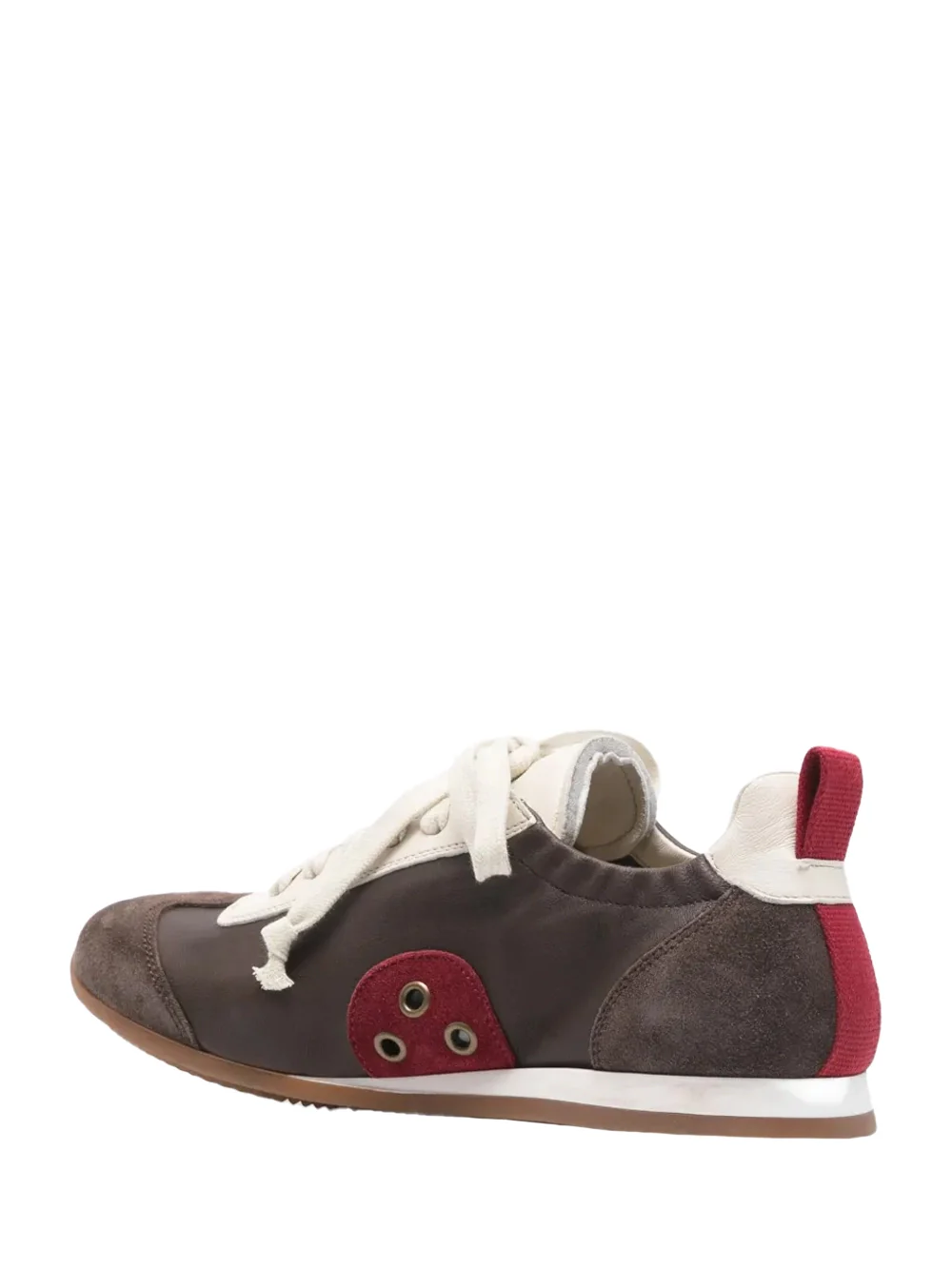 Uma Wang Baseball Sneakers Brown - Image 4