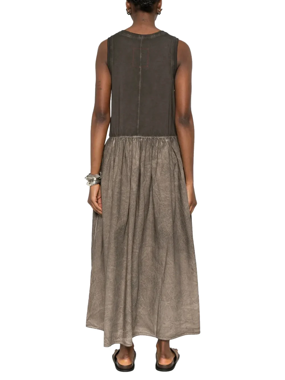 Uma Wang Duma Dress Grey Brown - Image 5