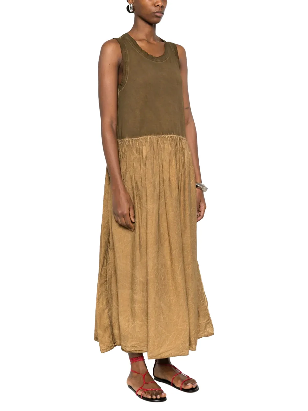 Uma Wang Duma Dress Mustard - Image 3