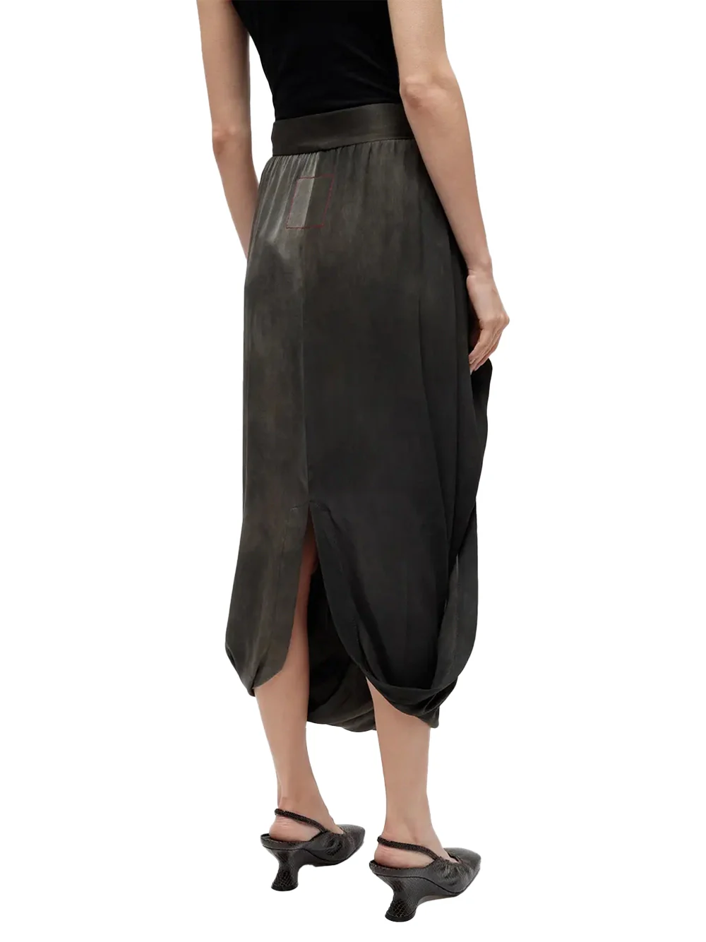Uma Wang Gink Skirt Dark Grey - Image 5