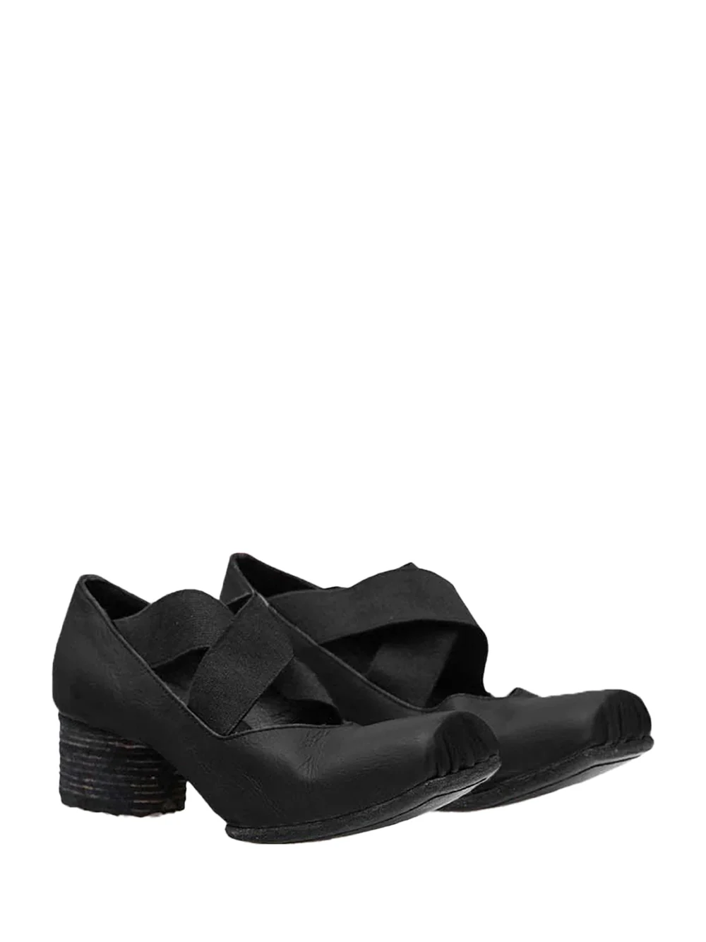 Uma Wang high ballet shoes Black / Black - Image 4